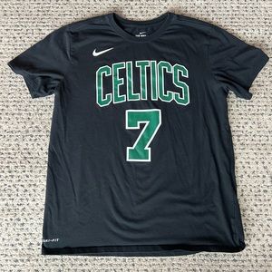 Nike Boston Celtics Black Player Shirt - Jaylen Brown #7